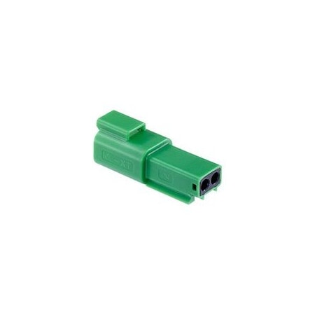 Molex Automotive Connectors Ml-Xt 2Ckt Recp Green W/Sml Seal 934441103